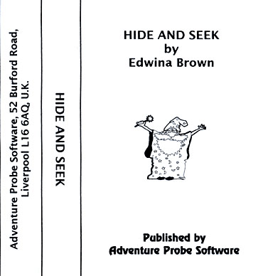 Hide and Seek box art for ZX Spectrum